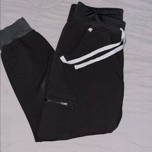 Figs Zamora Black Joggers